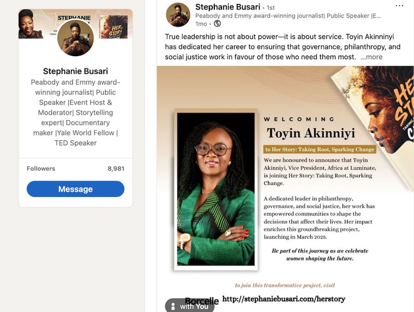 toyin akinniyi articule publication